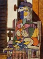Femme Assise devant la fenetre Marie Thérèse 1937 cubiste Pablo Picasso
